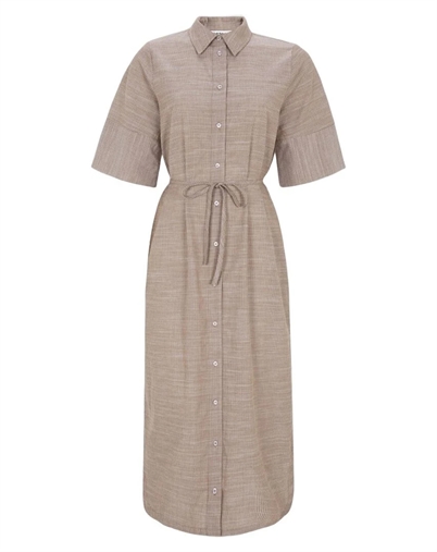 Soft Rebels - SREbbi Hemdblusenkleid - Bison